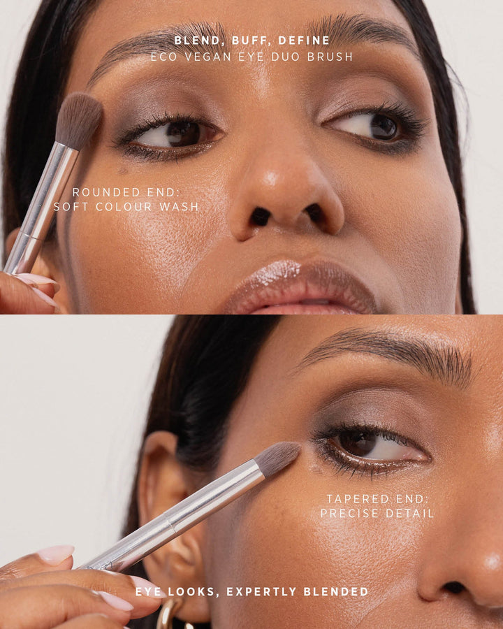 Eco Vegan Eye Duo Brush