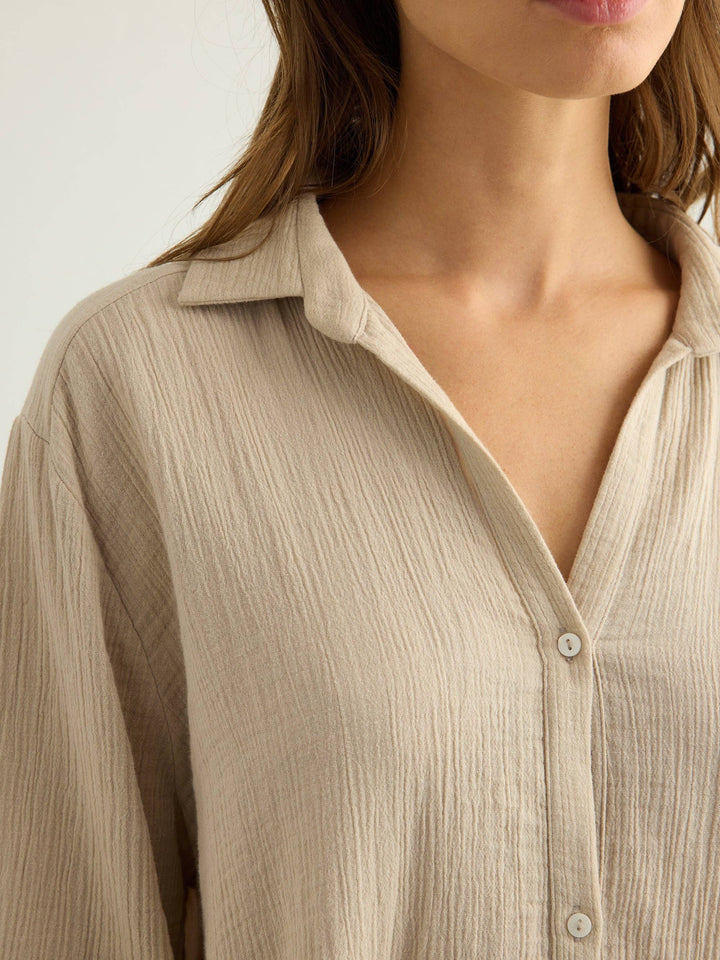 Close up of a Woman wearing The Handloom&