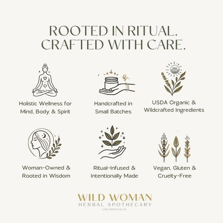 Moon Cycle Support Herbal Tea | PMS &amp; Menstrual Comfort