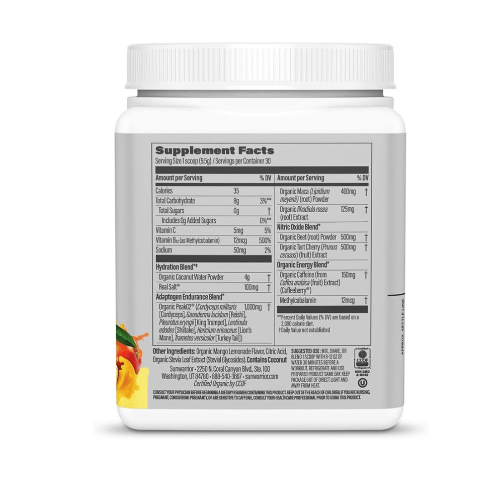 Active Energy Pre - Workout With Hydration | Mango Lemonade - Echo Market
