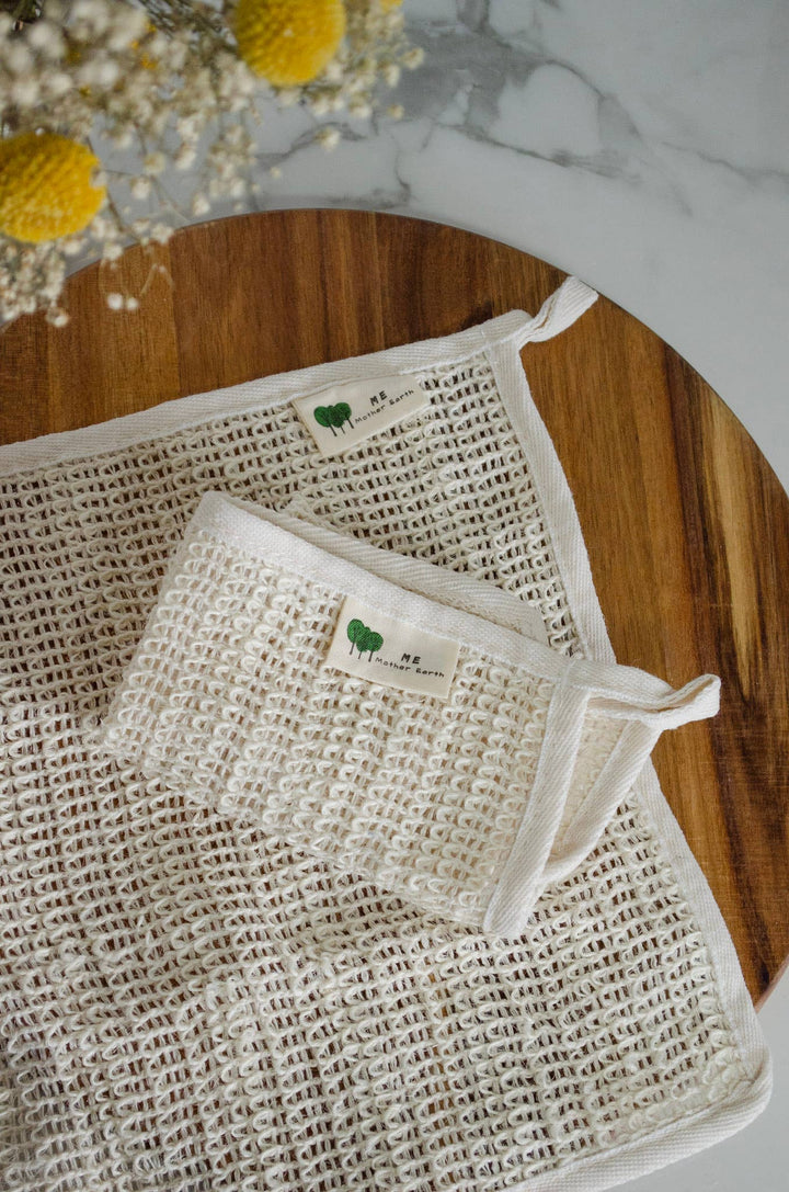 Agave + Cotton Wash Cloth | 2-Pack - Echo Market