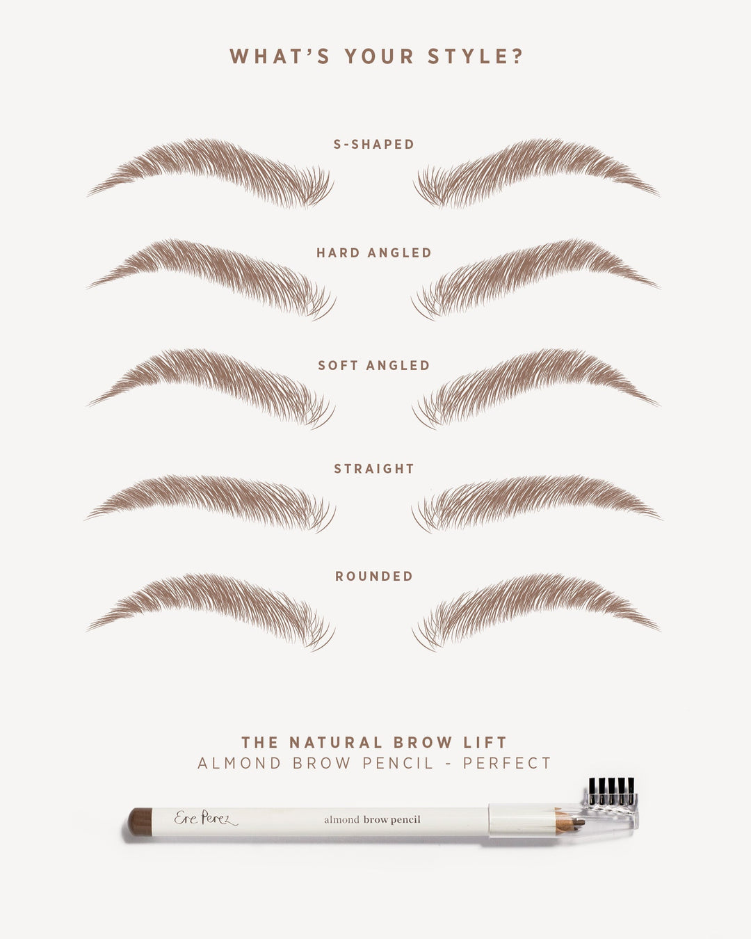 Almond Brow Pencil - Echo Market