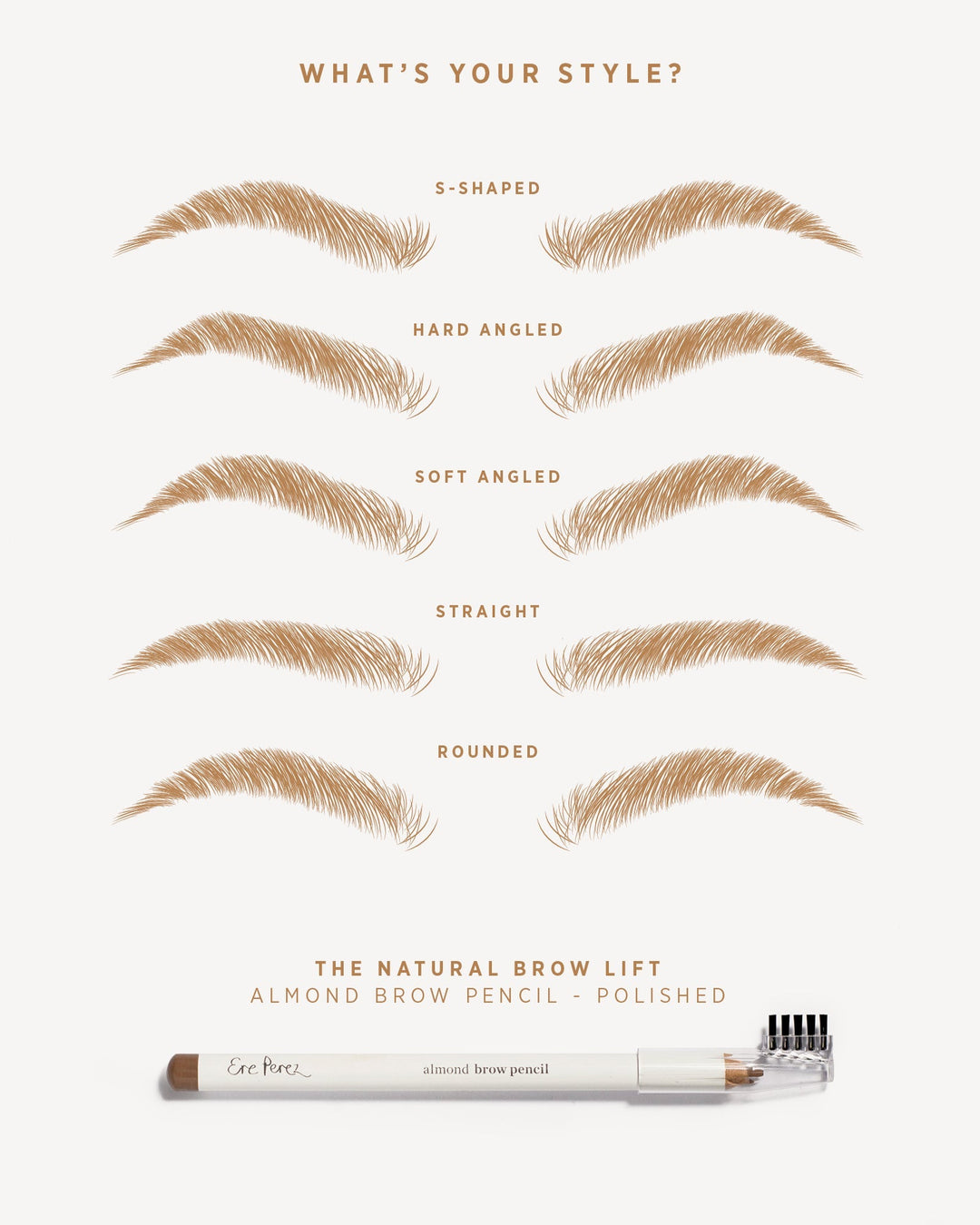 Almond Brow Pencil - Echo Market