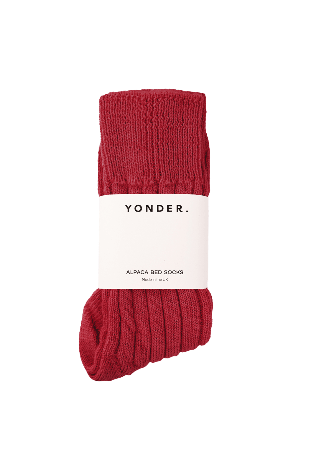 Alpaca Bed Socks | Berry - Echo Market