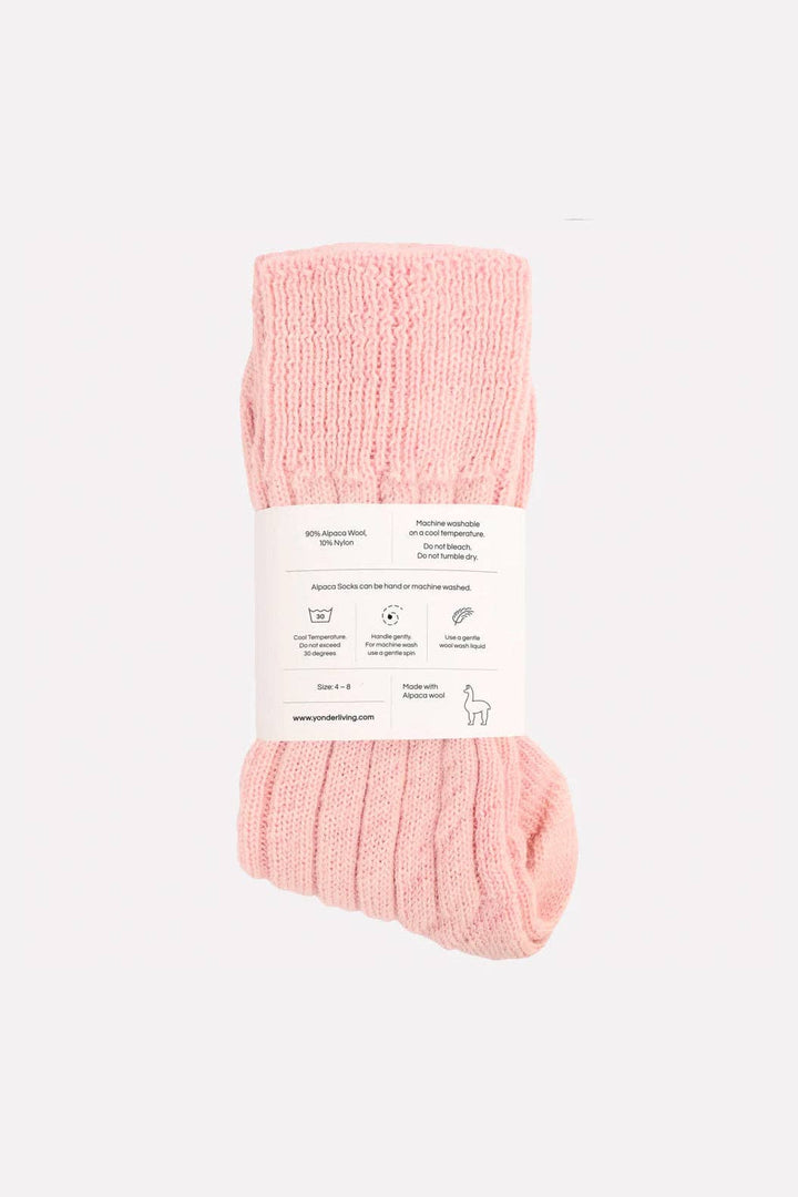 Alpaca Bed Socks | Blossom - Echo Market