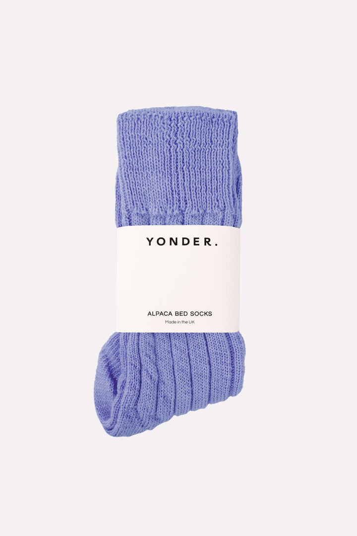 Alpaca Bed Socks | Bluebell - Echo Market