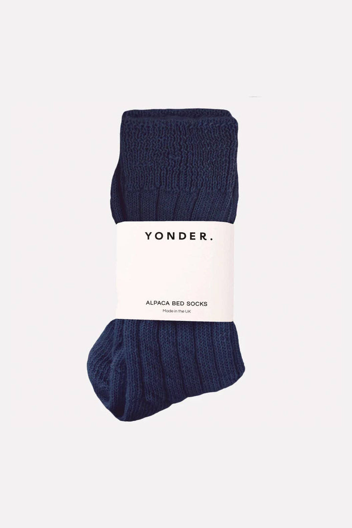 Alpaca Bed Socks | Midnight - Echo Market