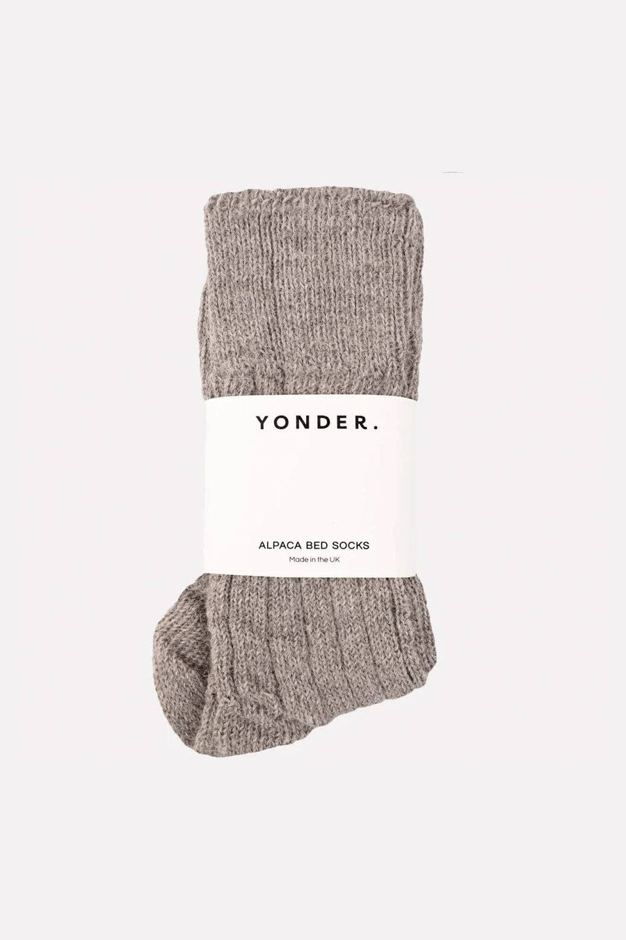 Alpaca Bed Socks | Smoke - Echo Market