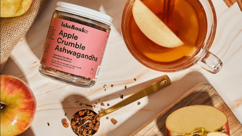 Apple Crumble Ashwagandha | Superfood Tea - Echo Market