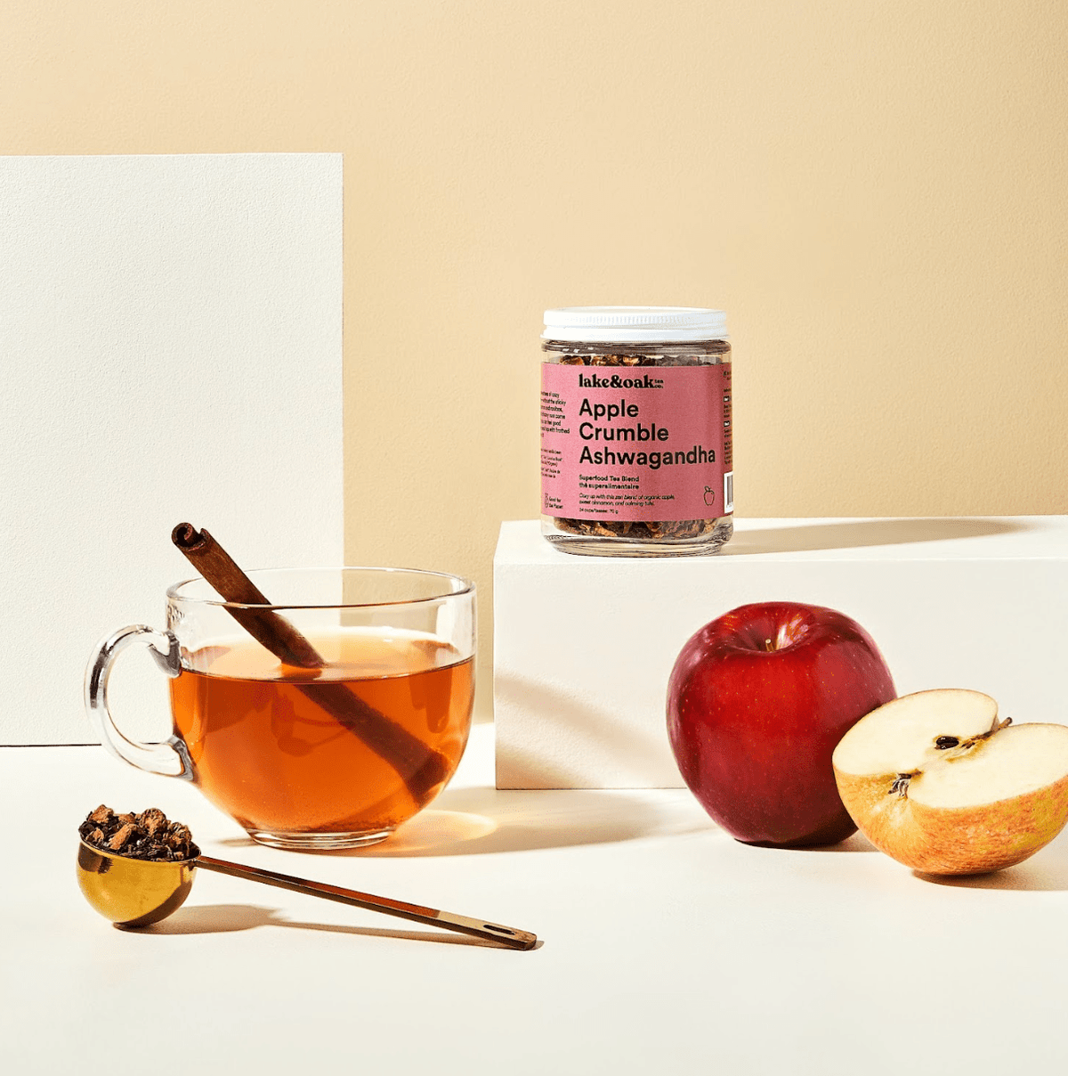 Apple Crumble Ashwagandha | Superfood Tea - Echo Market