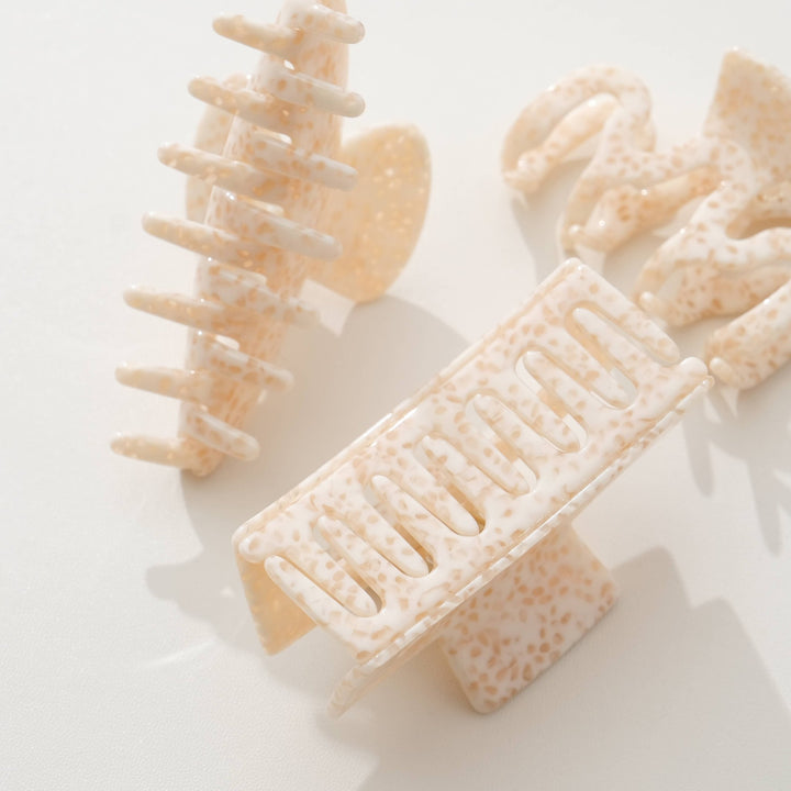 Apricot Crème | Small/Medium Claw Clips - Echo Market