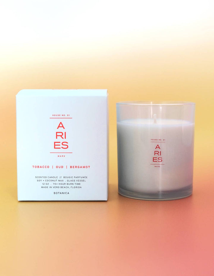 Aries Zodiac Candle - Echo Market