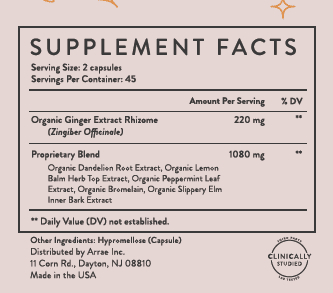 Arrae Bloat Capsules - Echo Market