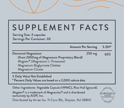 Arrae Magnesium Capsules - Echo Market