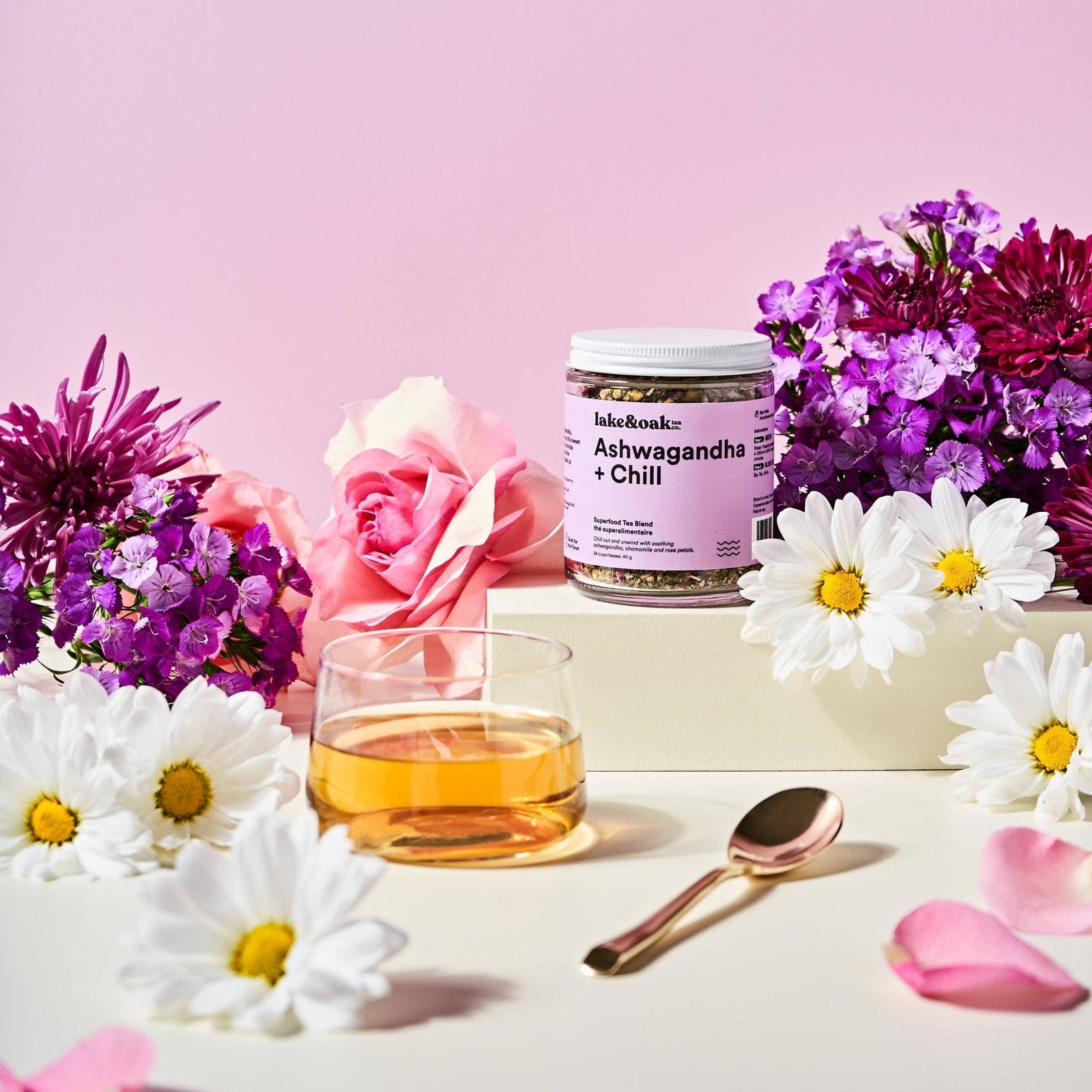 Ashwagandha + Chill | Superfood Tea Blend - Echo Market