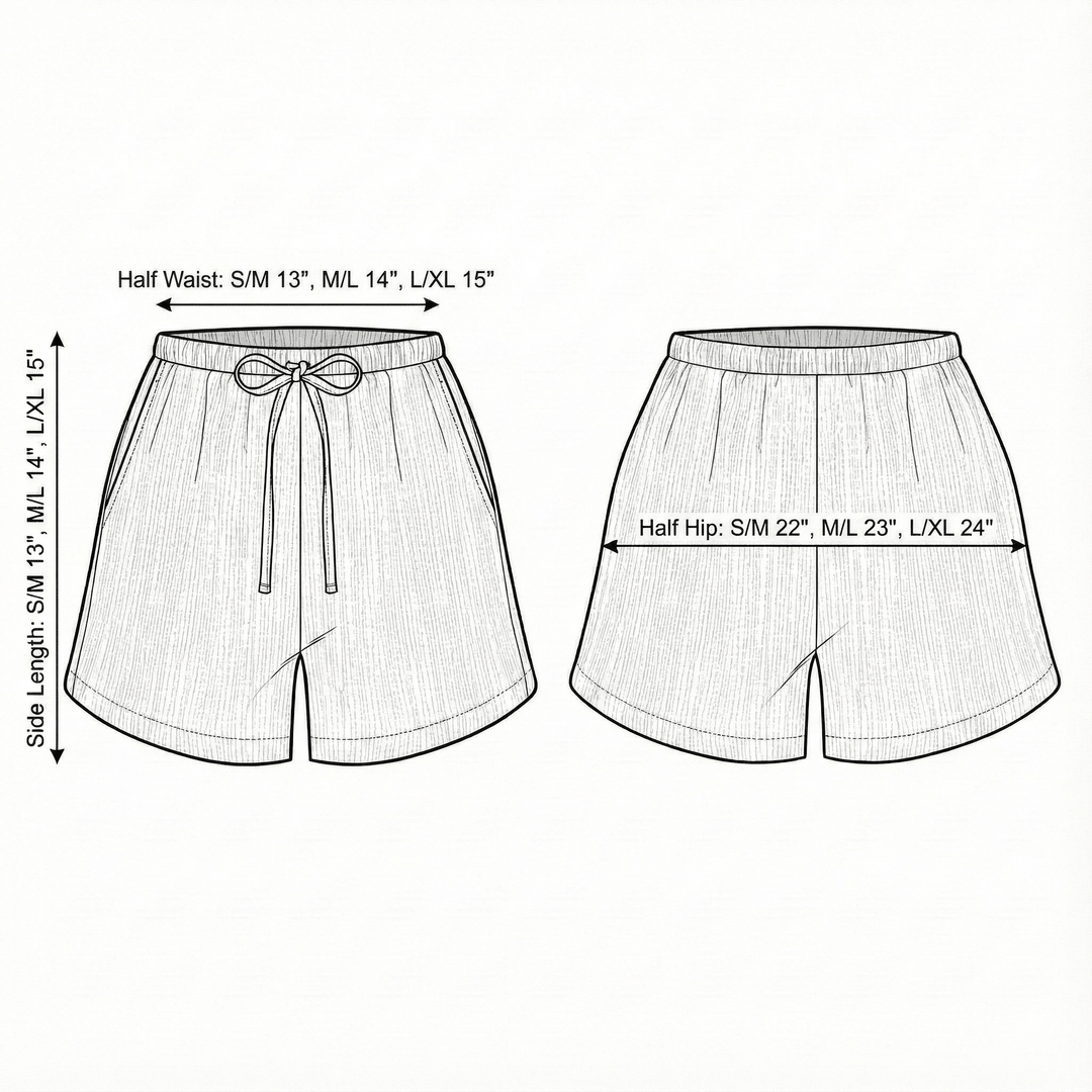 Aura Drawstring Shorts - Echo Market