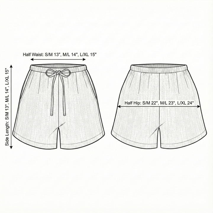 Aura Drawstring Shorts - Echo Market