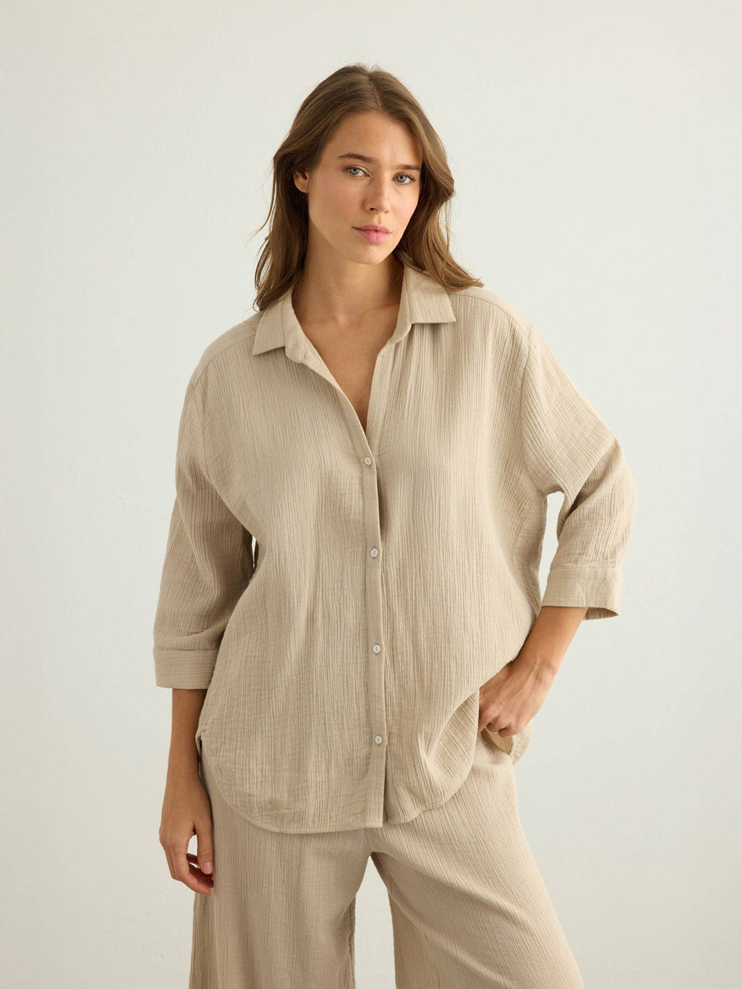 Aura Maxi Shirt - Echo Market