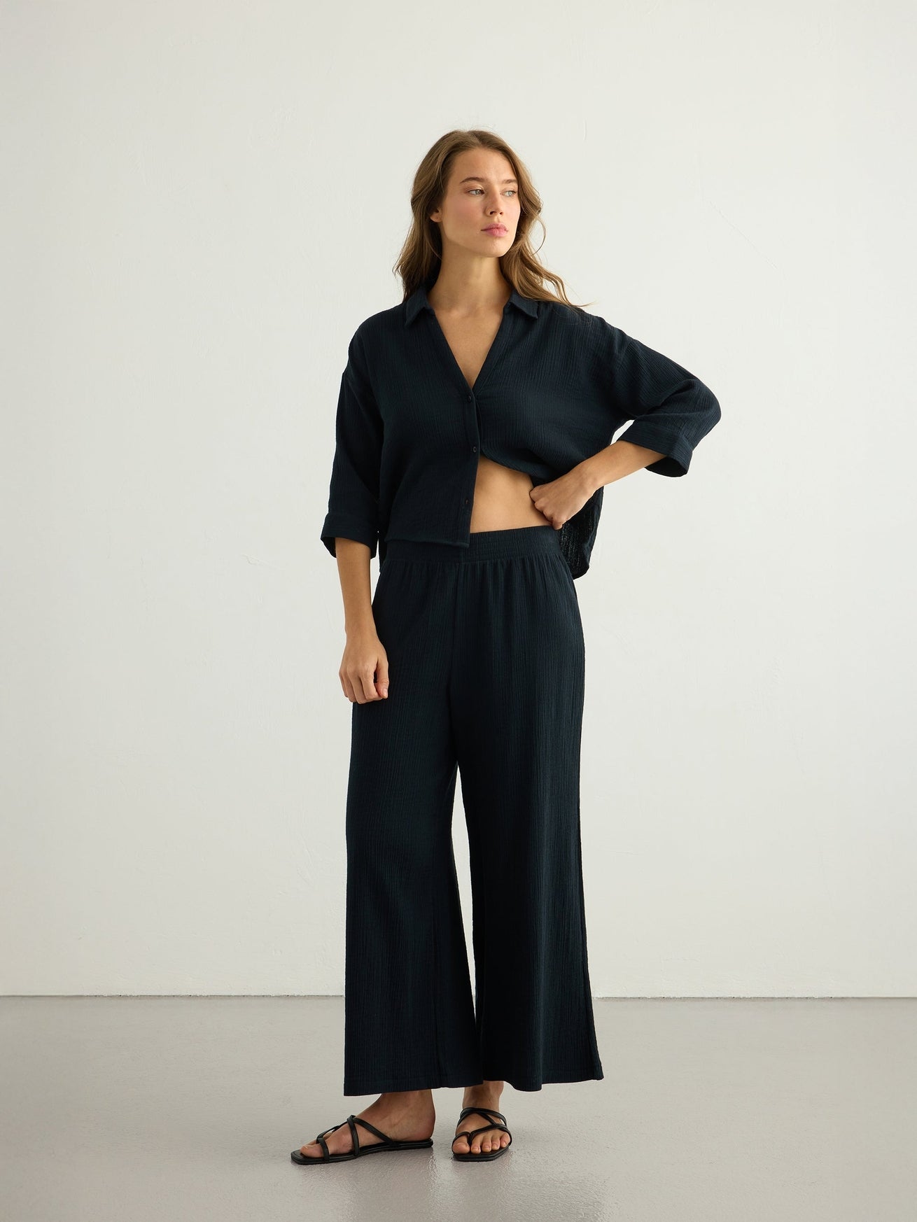 Aura Palazzo Pants - Echo Market