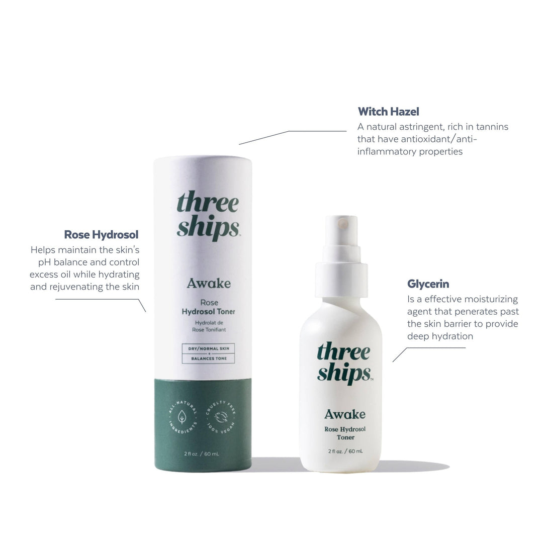 Awake Rose Hydrosol Toner - Echo Market