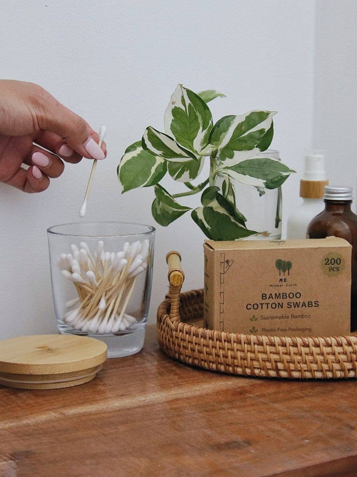 Bamboo Cotton Swabs - Echo Market