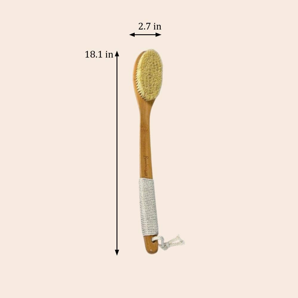 Bamboo Dry Brush | Curved - Echo Market