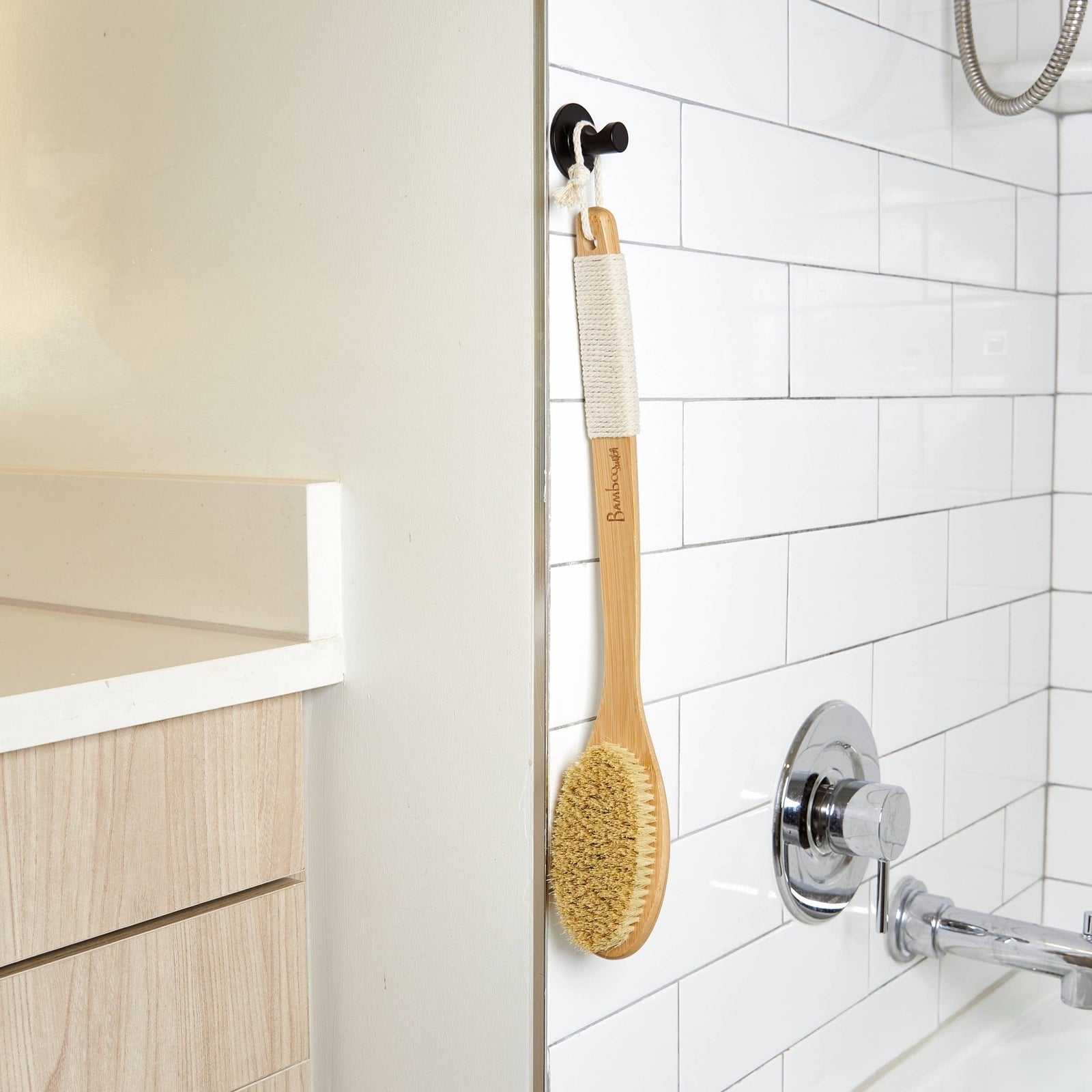 Bamboo Dry Brush | Curved - Echo Market