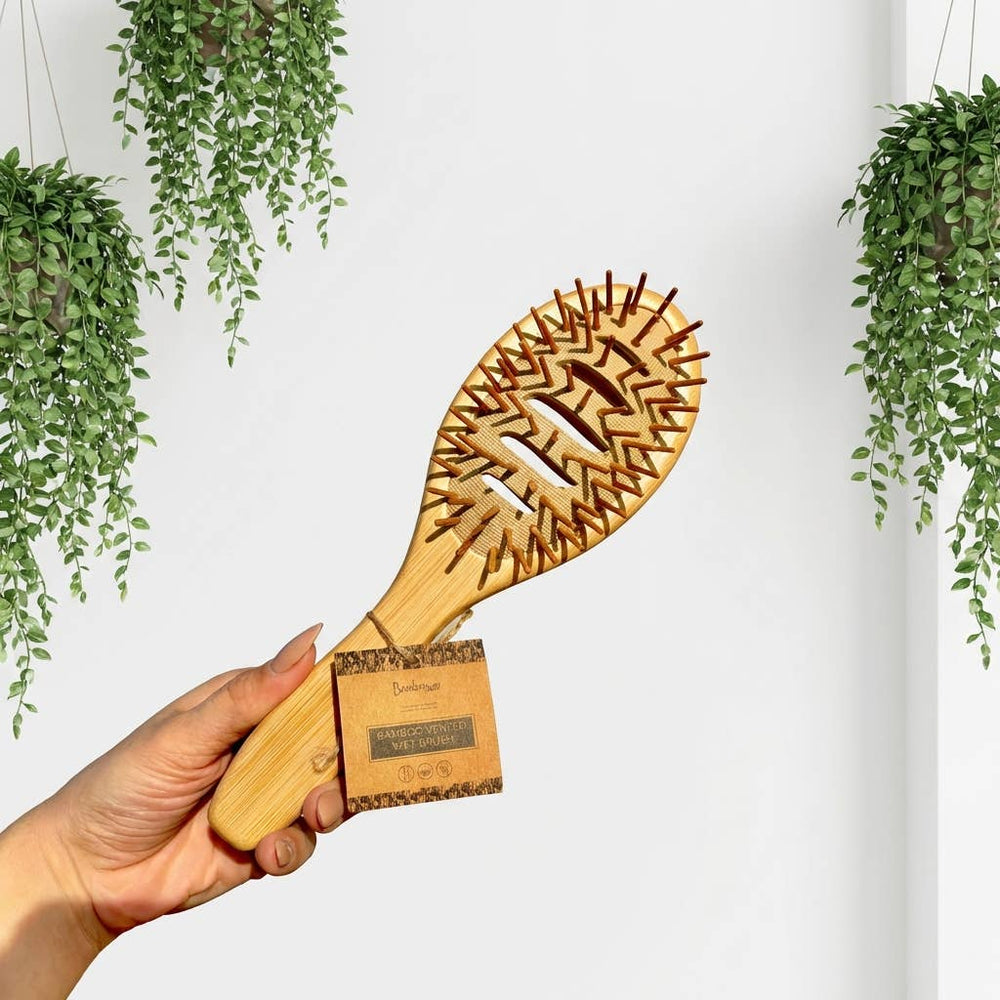 Bamboo Hairbrush | Vented - Echo Market
