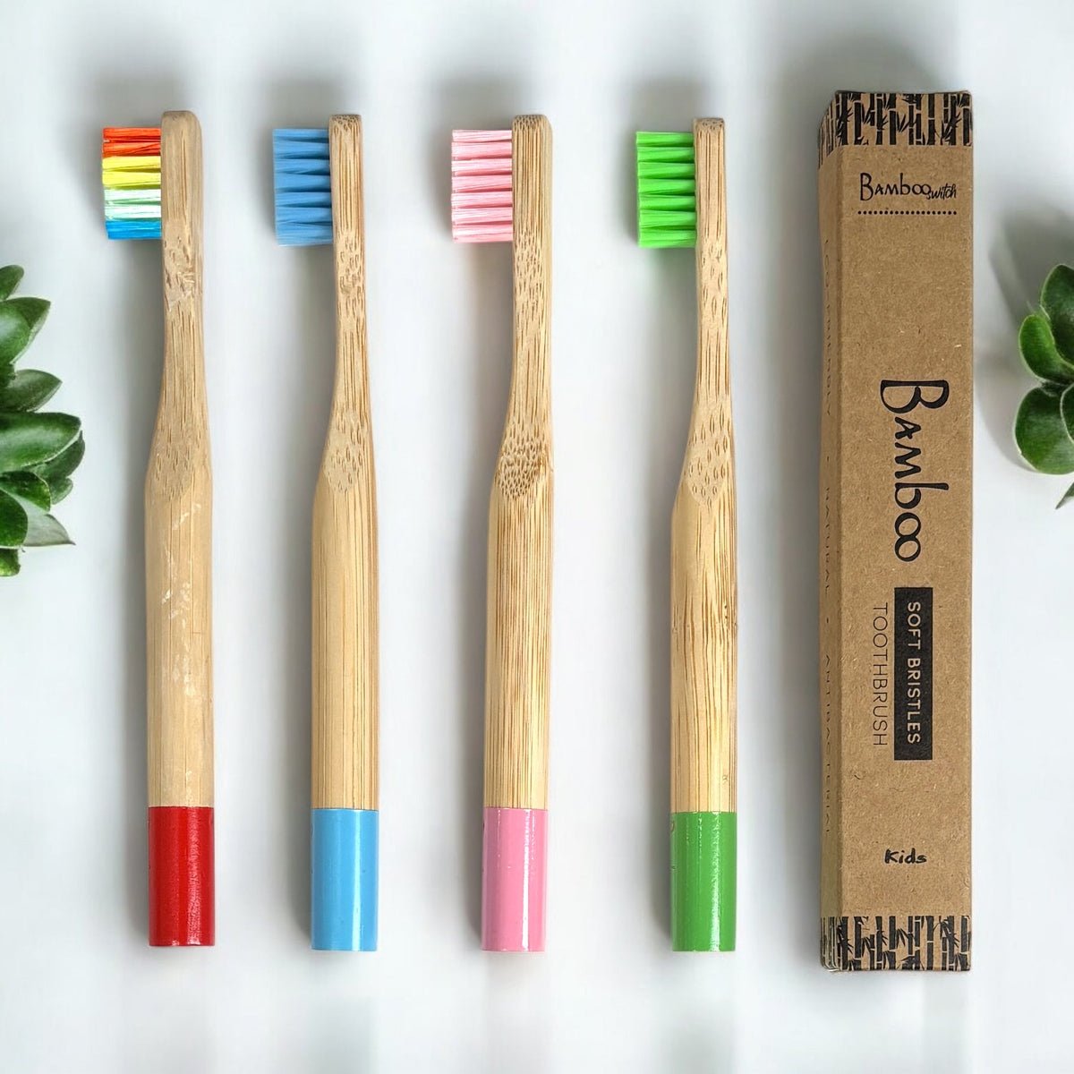 Bamboo Kids Toothbrush - Echo Market