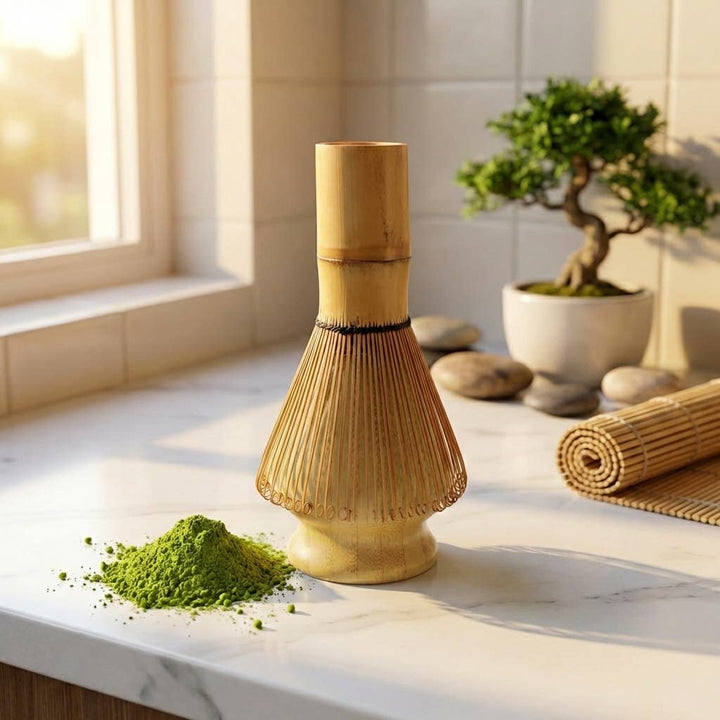 Bamboo Matcha Whisk Holder - Echo Market