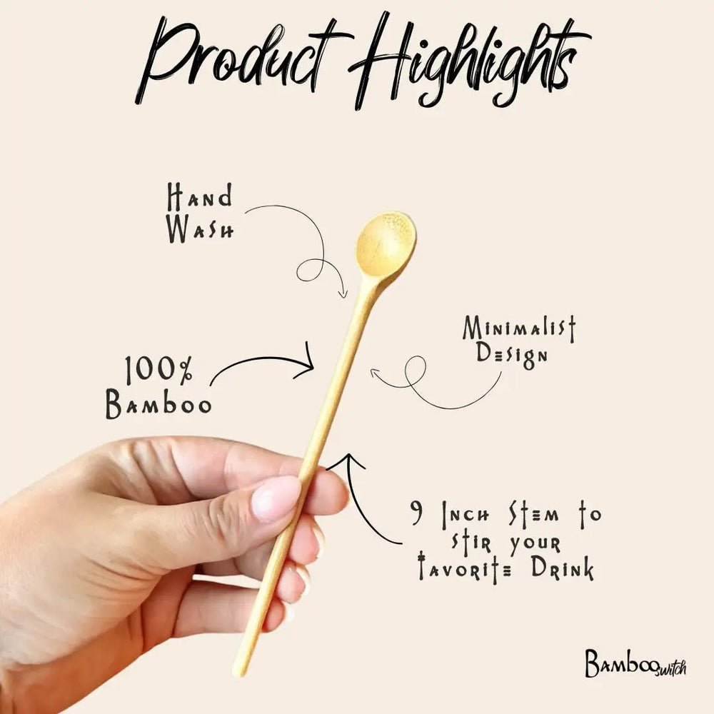 Bamboo Stir Spoon - Echo Market