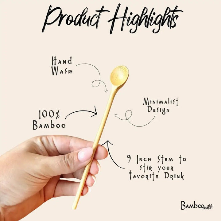 Bamboo Stir Spoon - Echo Market