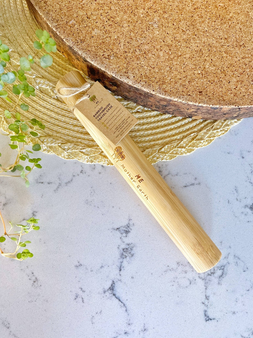 Bamboo Travel Toothbrush Case - Echo Market