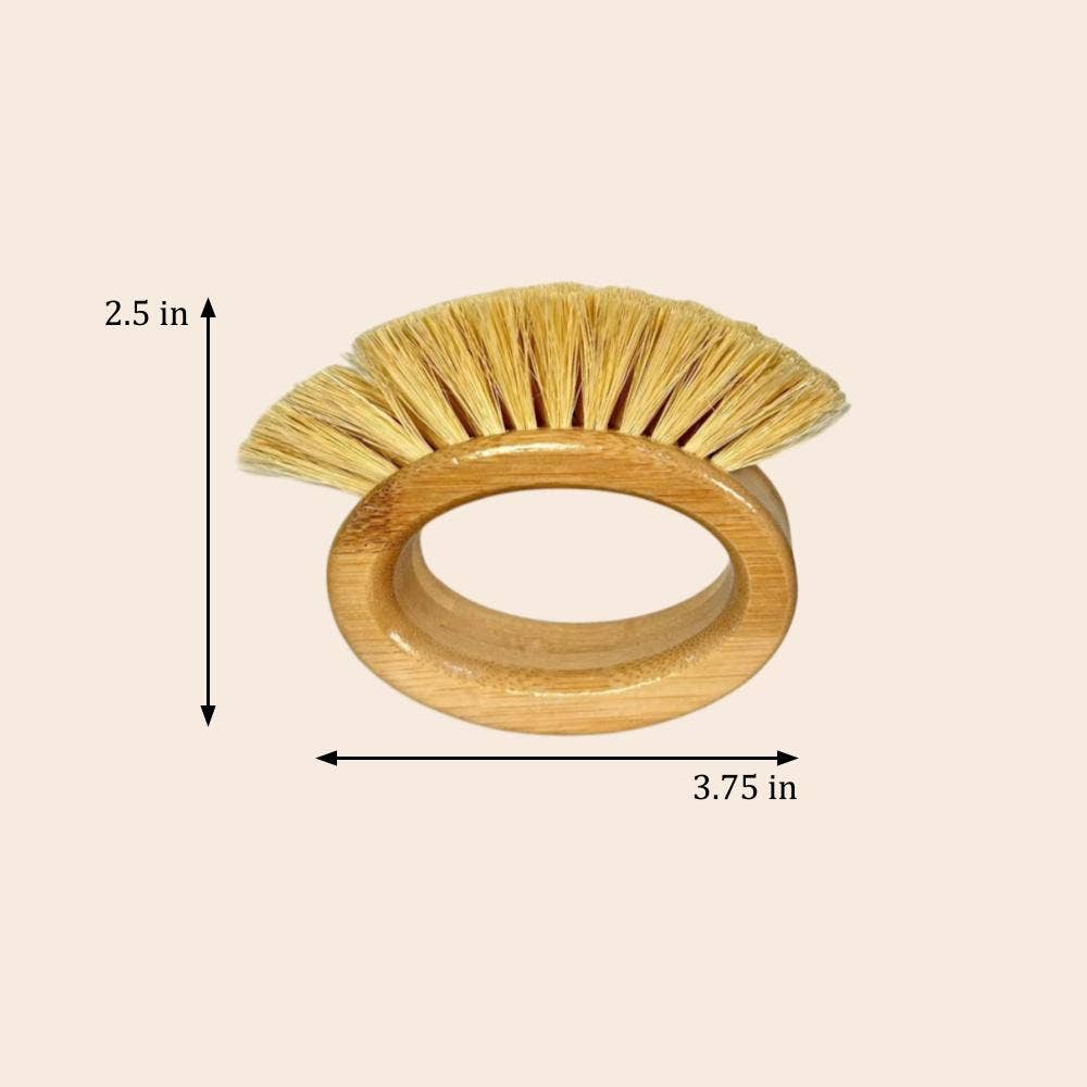 Bamboo Vegetable Cleaning Brush - Echo Market