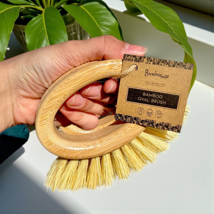 Bamboo Vegetable Cleaning Brush - Echo Market