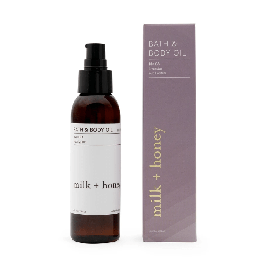 Bath & Body Oil | No. 08 | Lavender + Eucalyptus - Echo Market