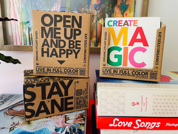 BE HAPPY | Adaptogenic Chocolate Bar - Echo Market