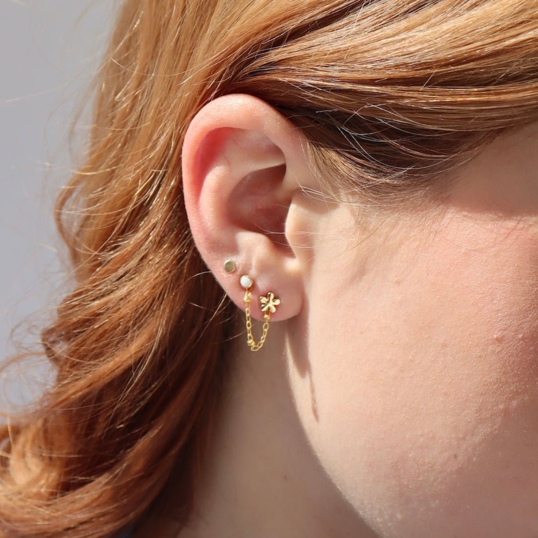 Beaded Stud Connectors - Echo Market