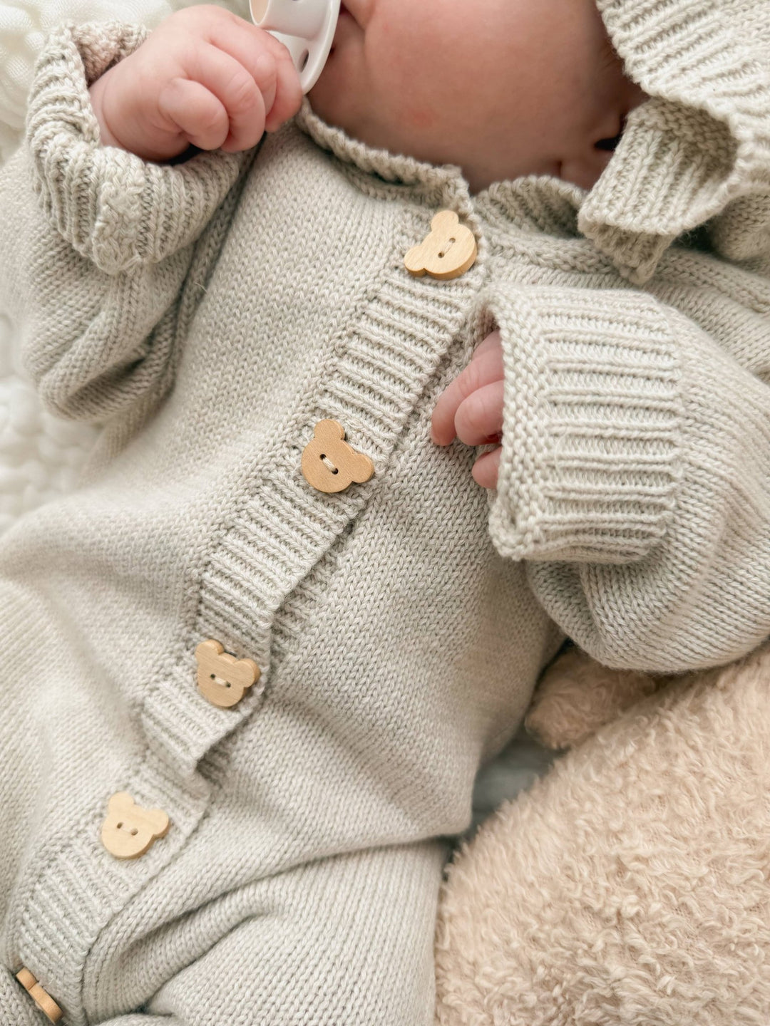 Bear Cub Jumpsuit | Natural - Echo Market