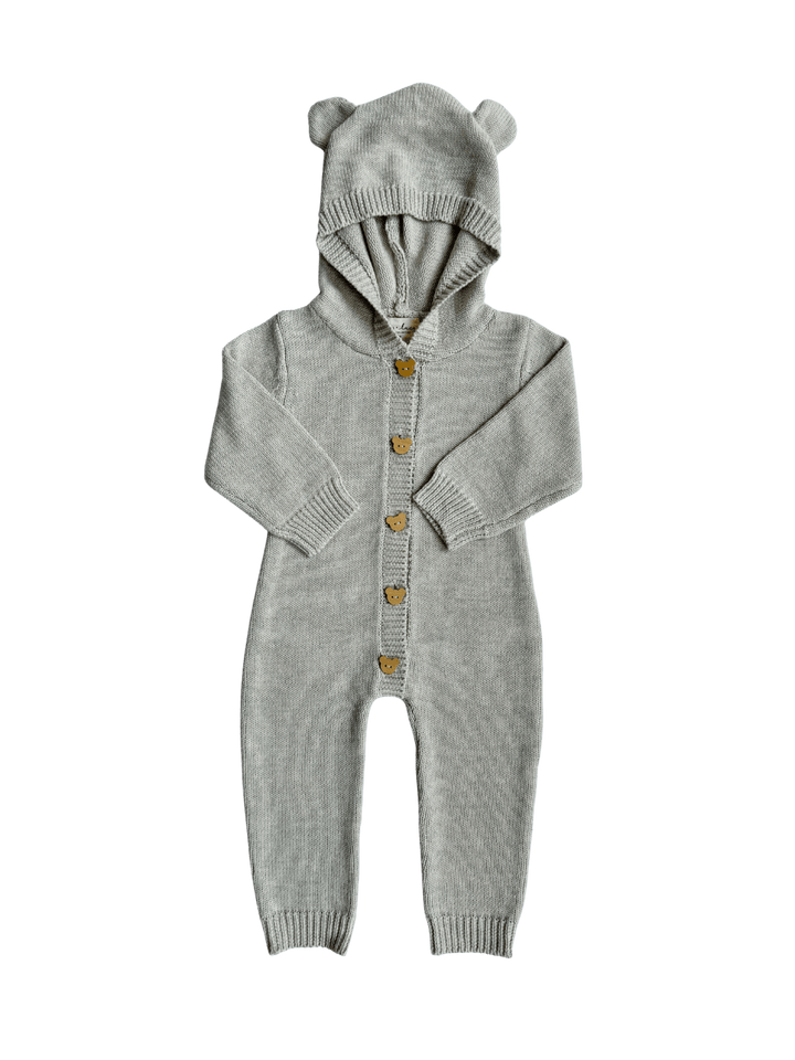 Bear Cub Jumpsuit | Natural - Echo Market