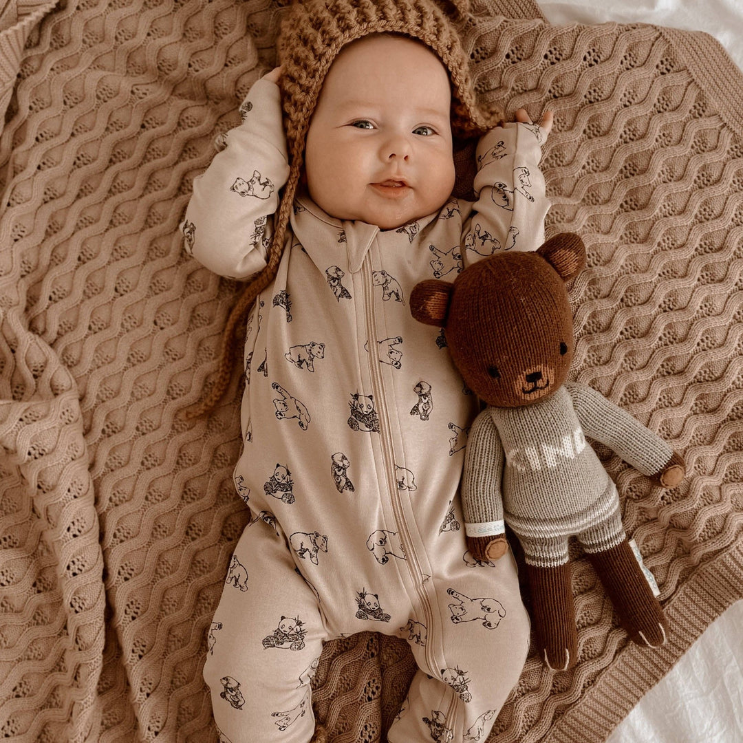 Bear Zip Romper - Echo Market