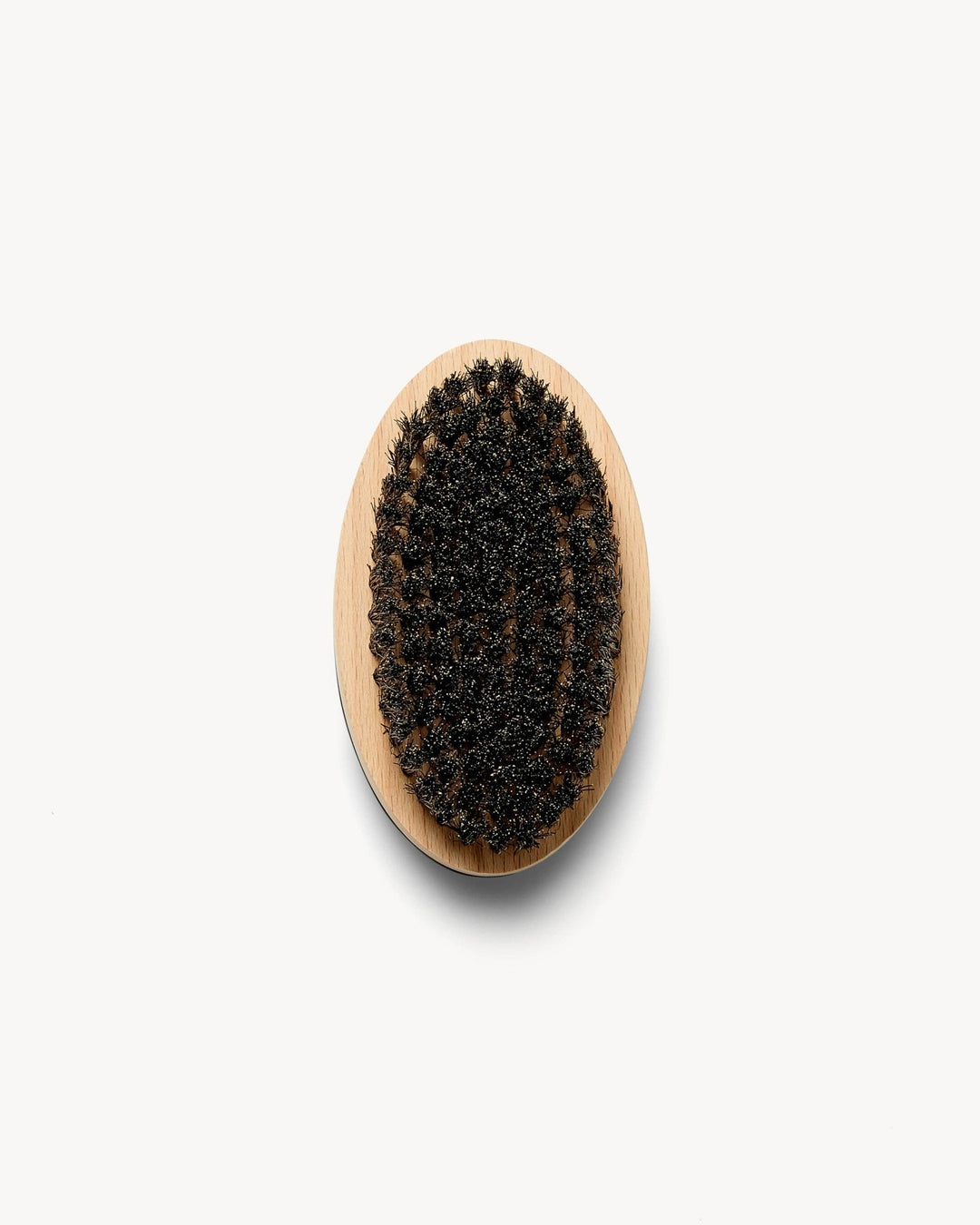 Beard Brush in Driftwood on a white background