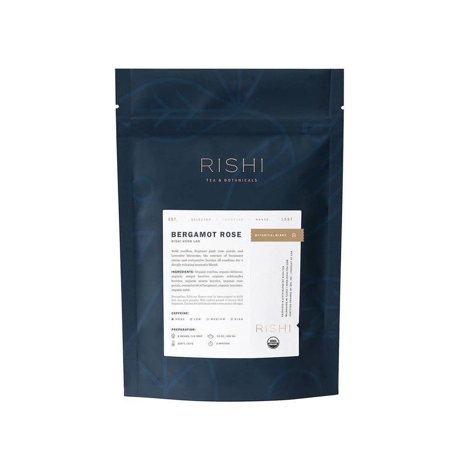 Bergamot Rose Organic Loose Herbal Tea - Echo Market