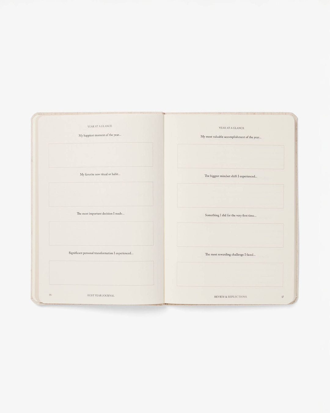 Best Year Journal | Oat - Echo Market