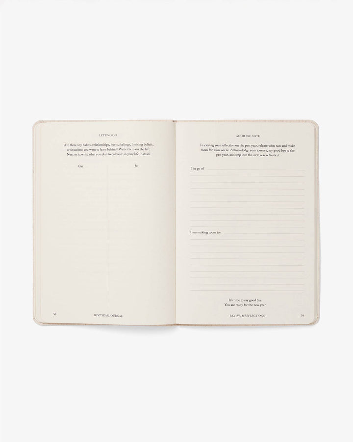 Best Year Journal | Pink - Echo Market