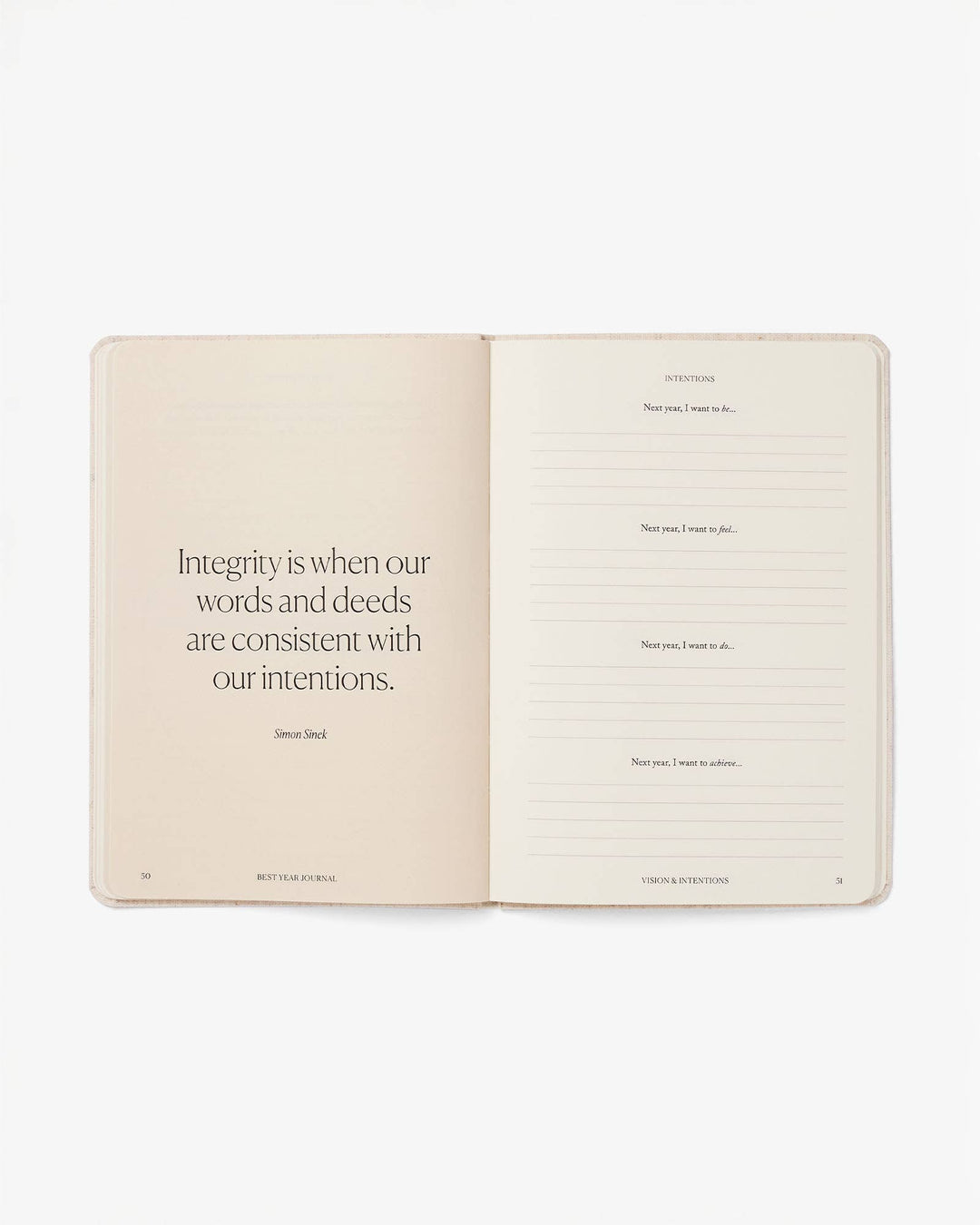 Best Year Journal | Pink - Echo Market