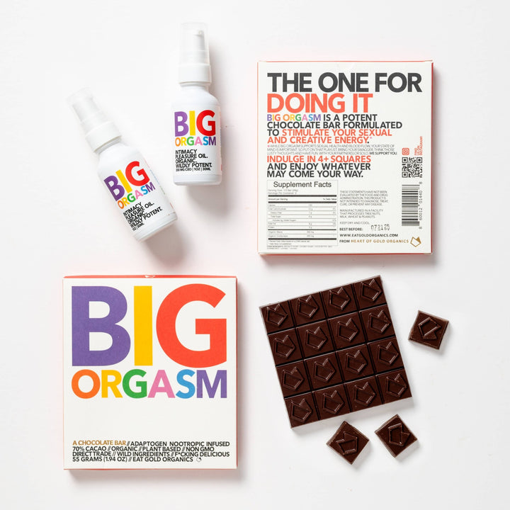 BIG ORGASM | Adaptogenic Chocolate Bar - Echo Market