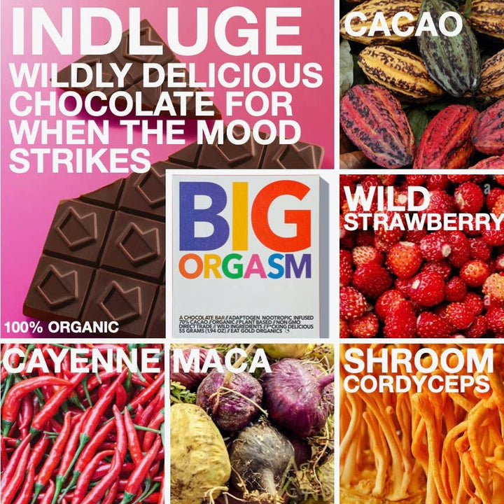BIG ORGASM | Adaptogenic Chocolate Bar - Echo Market