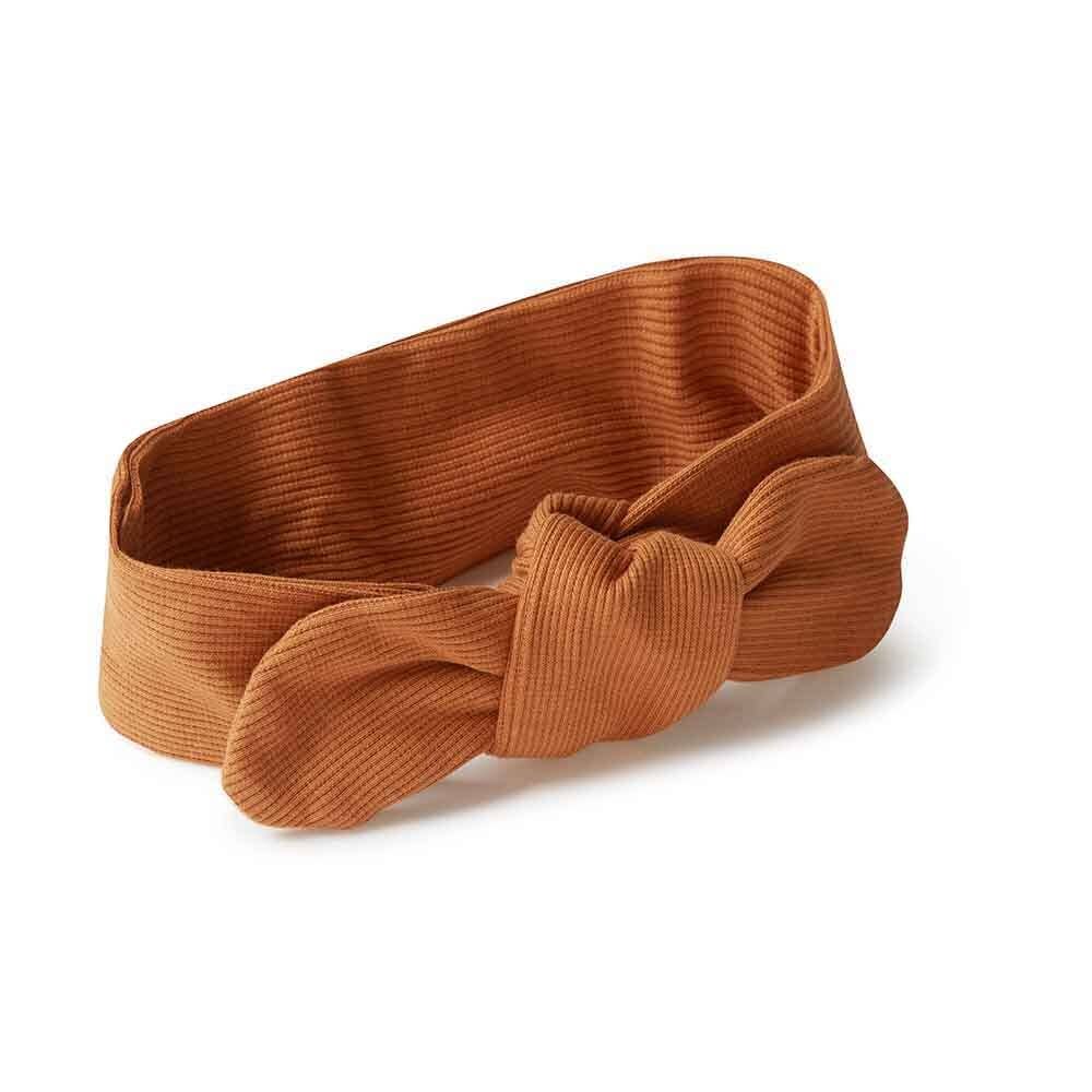 Biscuit Ribbed Organic Topknot - Echo Market