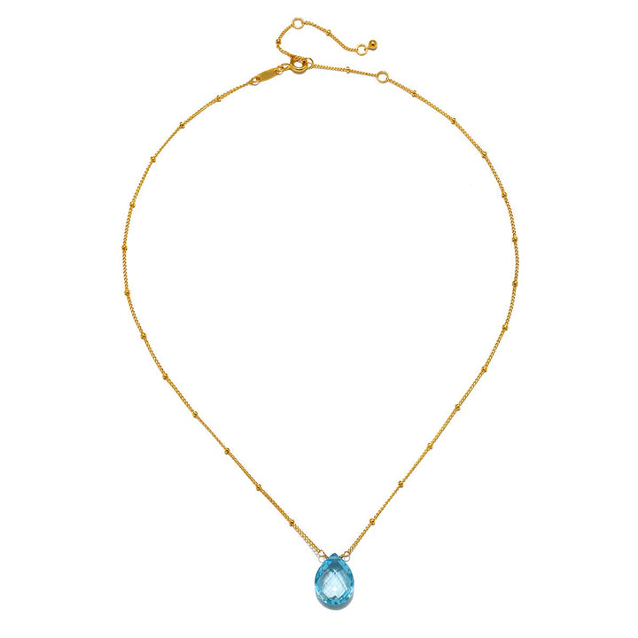 Blessed Abundance Blue Topaz Necklace - Echo Market